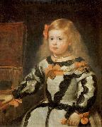 Diego Velazquez Retrato de la infanta Margarita oil painting on canvas